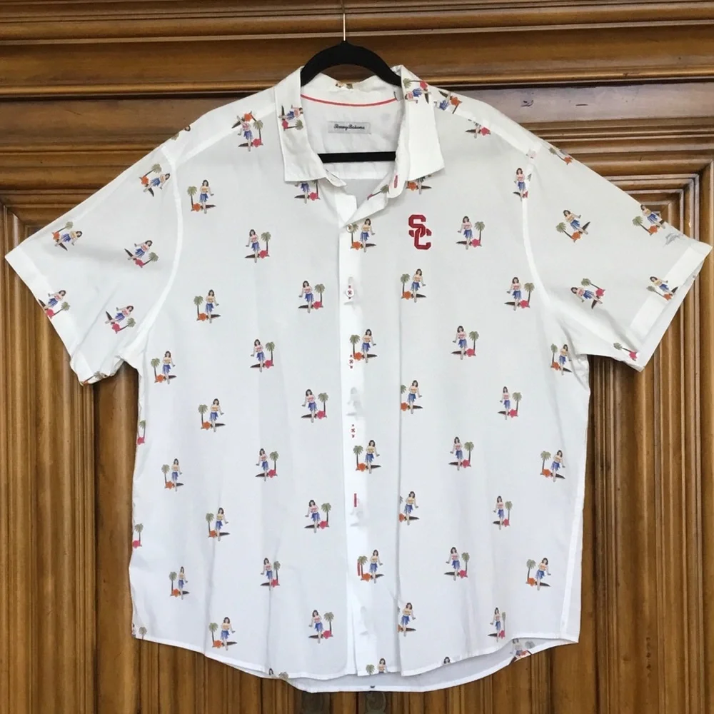 Tommy Bahama Hawaiian USC Shirt